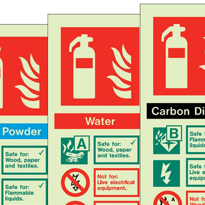 Fire Extinguisher I.D. Signs