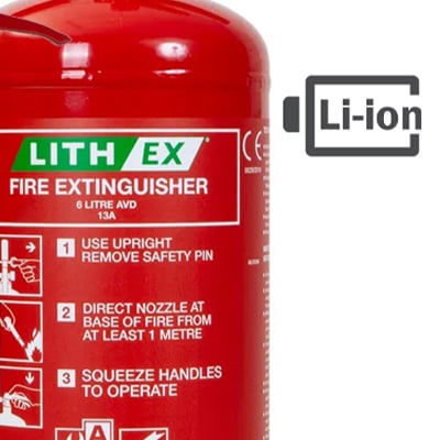 Li-Ion Battery Fire Extinguishers
