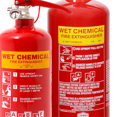 Wet Chemical Fire Extinguishers