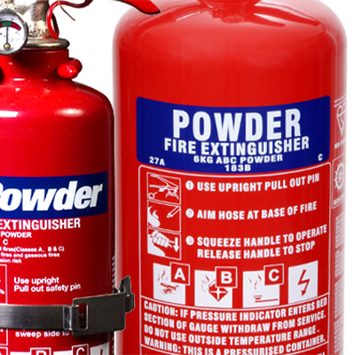 Dry Powder Fire Extinguishers