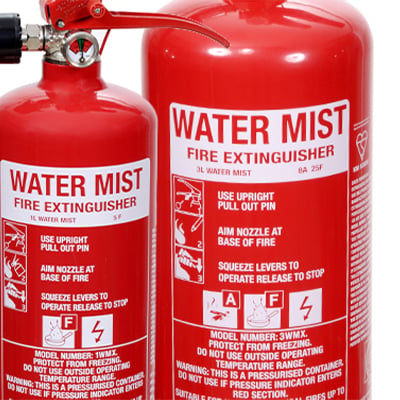 Water Mist Fire Extinguishers
