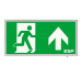 ESP D120UCH Duceri LED Emergency Exit Box (Up) (Chrome)