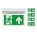 ESP Duceri 3W LED IP20 Maintained Emergency Exit Sign (All Legends) (D130AWH)