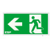 ESP D520LWH Duceri Emergency Exit Box with Self Test (Left)