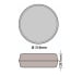 BLE ENDCLIFFE 14W IP65 Circular Emergency Amenity Light c/w Microwave Sensor - White Base (EL-120701-WH-M3-MW)
