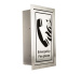 Cameo Type A Fire Telephone Outstation, Stainless Steel, Flush Mount - Radial Wired (FTO/SFR)