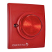 Vimpex Identifire Tritone Sounder VID - Red Body, Red Lens, Flush Mount (10-1110RFR-S)