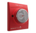 Vimpex Identifire Tritone Sounder VID - Red Body, White Lens, Flush Mount (10-1110RFW-S)