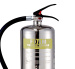 Jewel 6 Litre Foam Stainless Steel Fire Extinguisher (6FSX)