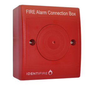 Vimpex Identifire Alarm System Connection Box, Red, Surface Mount (10-2410RSX-S)