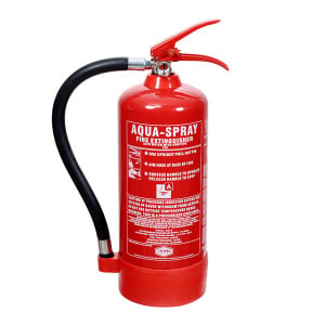 Jewel 3 Litre Aqua-Spray (Water +Additive) Fire Extinguisher (3WAX)