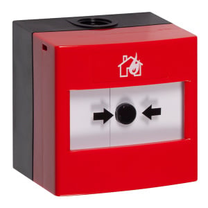 Nittan Evolution Addressable IP67 Weatherproof Manual Call Point with SCI (-ve isolator) (EV-MCP2-SCI-IP67)
