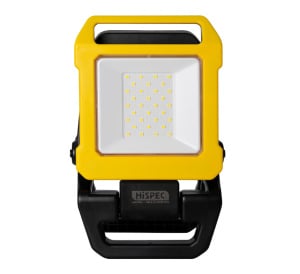 Hispec 10W Adjustable Rechargeable Work Light with Magnet & Clamp (HSSL/10LEDWL-R)