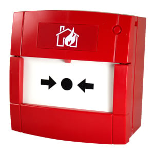 C-TEC KAC Red Surface Manual Call Point with Resettable Element (BF370MR)