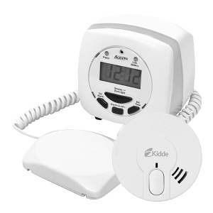 Geofire Agrippa Deaf Alert Pillow Alarm with Smoke Alarm