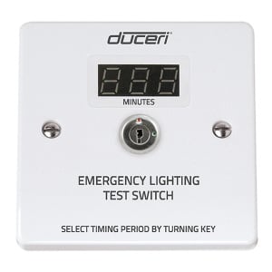 ESP Duceri Digital Auto Emergency Light Test Switch
