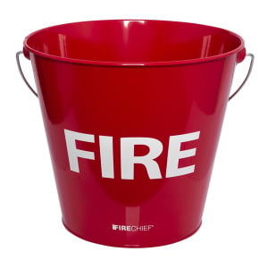 Firechief 10 Litre Metal Fire Bucket (MFB1)