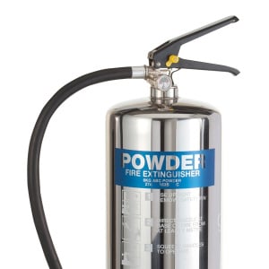 Firechief Elite 6kg Powder Stainless Steel Extinguisher (PXP6)