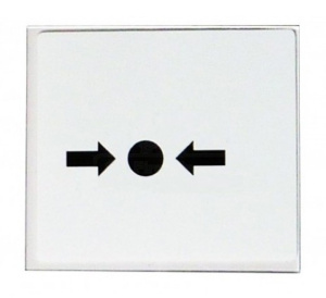 GENT Square Replacement Glass for Old Style Call Points (Pack of 10) (14112-09EN)