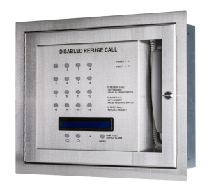 Kentec Safe-Point 16-Way Disabled Refuge Control Panel - Loop Wired - Surface Mounting (K41216SST)