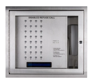 Kentec Safe-Point 16-Way Disabled Refuge Control Panel - Loop Wired - Flush Mounting (K41216FST)