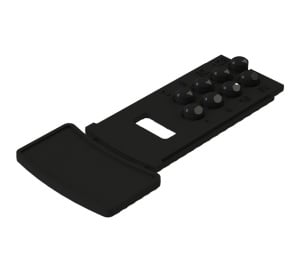 Apollo XPERT Universal Address Card (Black) (Pack of 10) (45682-860APO)