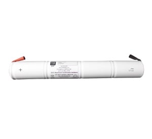 BLE 4 Cell Battery Pack - In Line - Nickel Cadmium - 4.8V 4.0Ah - High Temp - with Flying Leads (EL-193306)