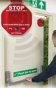 STI-6400 Exit Stopper Multifunction Door Alarm
