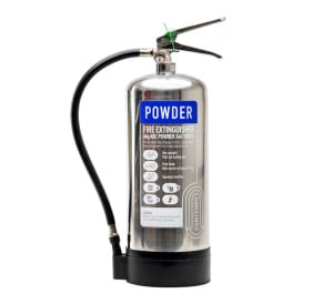 Contempo 6kg Stainless Steel Dry Powder Fire Extinguisher (CX-PWD-006-DSS)