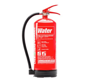 CommanderEDGE 6 Litre enviroWater Fluorine-Free Water Fire Extinguisher (FX-FFW-006-CCF)