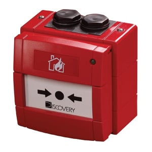 Apollo Discovery Weatherproof Manual Call Point with Isolator (Red) (58100-951APO)