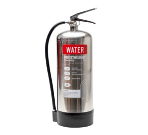 Contempo 9 Litre Water Stainless Steel Fire Extinguisher (CX-PWA-009-DSS)