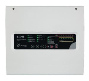 Eaton Flexi 8 Zone BiWire / Conventional Fire Control Panel (EFBW8ZFLEXI)