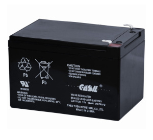 Casil 12v 12Ah Sealed Lead Acid Battery - Flame Retardant (CA12120-V0)