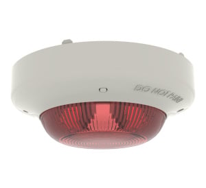 Hochiki ESP Addressable VID Beacon (Ivory Case, Red Lens) (Non EN54-23) (CHQ-AB)