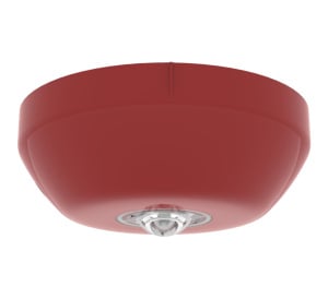 Hochiki CHQ-CB(RED)/RL Addressable Ceiling VAD Beacon - Red Case, Red LEDs (7.5m)