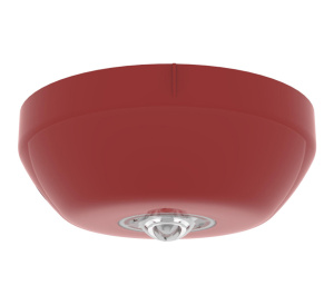 Hochiki CHQ-CB(RED)/WL-15 Addressable Ceiling VAD Beacon - Red Case, White LEDs (15m)