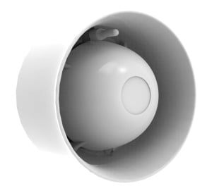 Hochiki CHQ-WS2(WHT) Addressable Wall Sounder - White Case