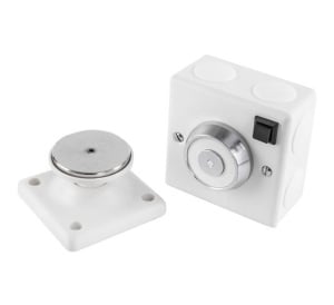 Geofire Conquest 24V Electromagnetic Fire Door Holder - Surface Mounted (3-59-0362)