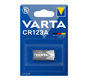 VARTA 3V CR123A Lithium Cylindrical Battery (6205)