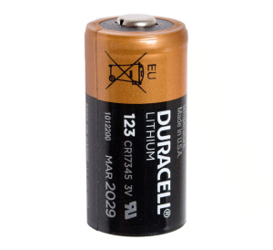 Duracell 3V Lithium CR123 Batteries (Pack of 2) (DL123)