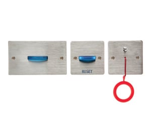 Cameo HARK+ Disabled Toilet Alarm Kit, Stainless Steel, Flush Mount (CSHK1/SS)