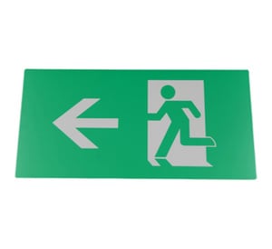 BLE FIRTH Exit Legend for FIRTH Exit Box (Green, Left Arrow) (EL-131203-L)