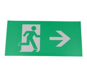 BLE FIRTH Exit Legend for FIRTH Exit Box (Green, Right Arrow) (EL-131203-R)