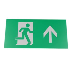 BLE FIRTH Exit Legend for FIRTH Exit Box (Green, Up Arrow) (EL-131203-UP)