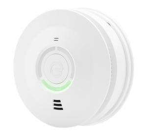 Espire ES1SLV 230V Mains Optical Smoke Alarm 10Yr Battery