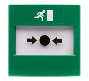 ESP Aperta DPDT IP67 Surface Emergency Call Point (Green) (EVEBGEXT2)