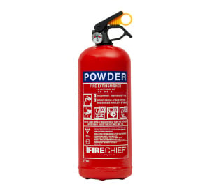 Firechief 2kg Dry Powder Fire Extinguisher - Retail Packaged (FAP2/RETAIL)