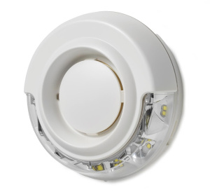 Siemens FDS226-WW Cerberus PRO Wall Sounder Beacon (White Housing, White LED) (No Base) (S54364-F8-A1)