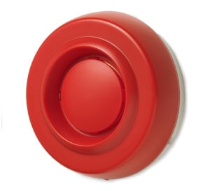 Siemens FDS364-R Cerberus 360 Wall Sounder (Red) (No Base) (S54364-F101-A1)